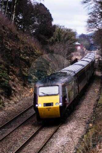 South Bound X-Country train near Millford north of DerbyDave Buttery Photography