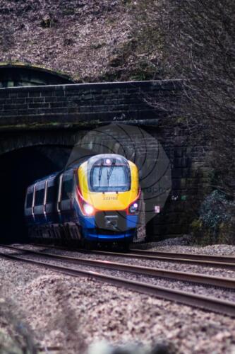 North bound London to Sheffield Train exits the Millford TunnelDave Buttery Photography