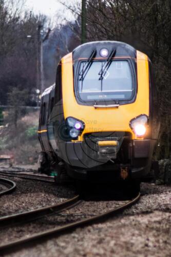 South Bound X-Country train south of BelperDave Buttery Photography